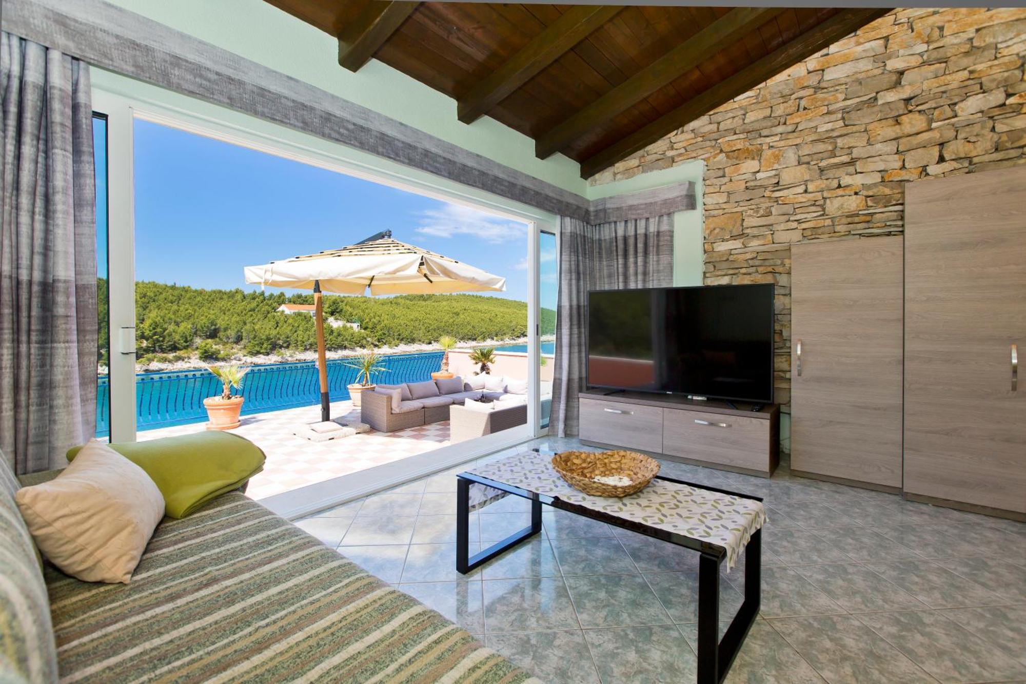Apartments Villa Hraste Hvar هفار المظهر الخارجي الصورة